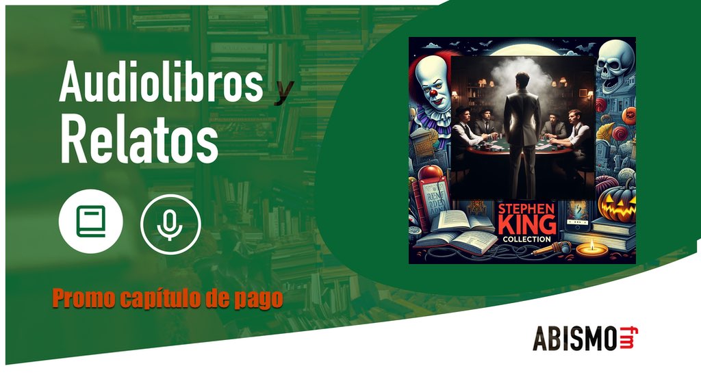 Audiolibros y Relatos - PROMO El hombre que no quería estrechar manos. COLECCIÓN STEPHEN KING
