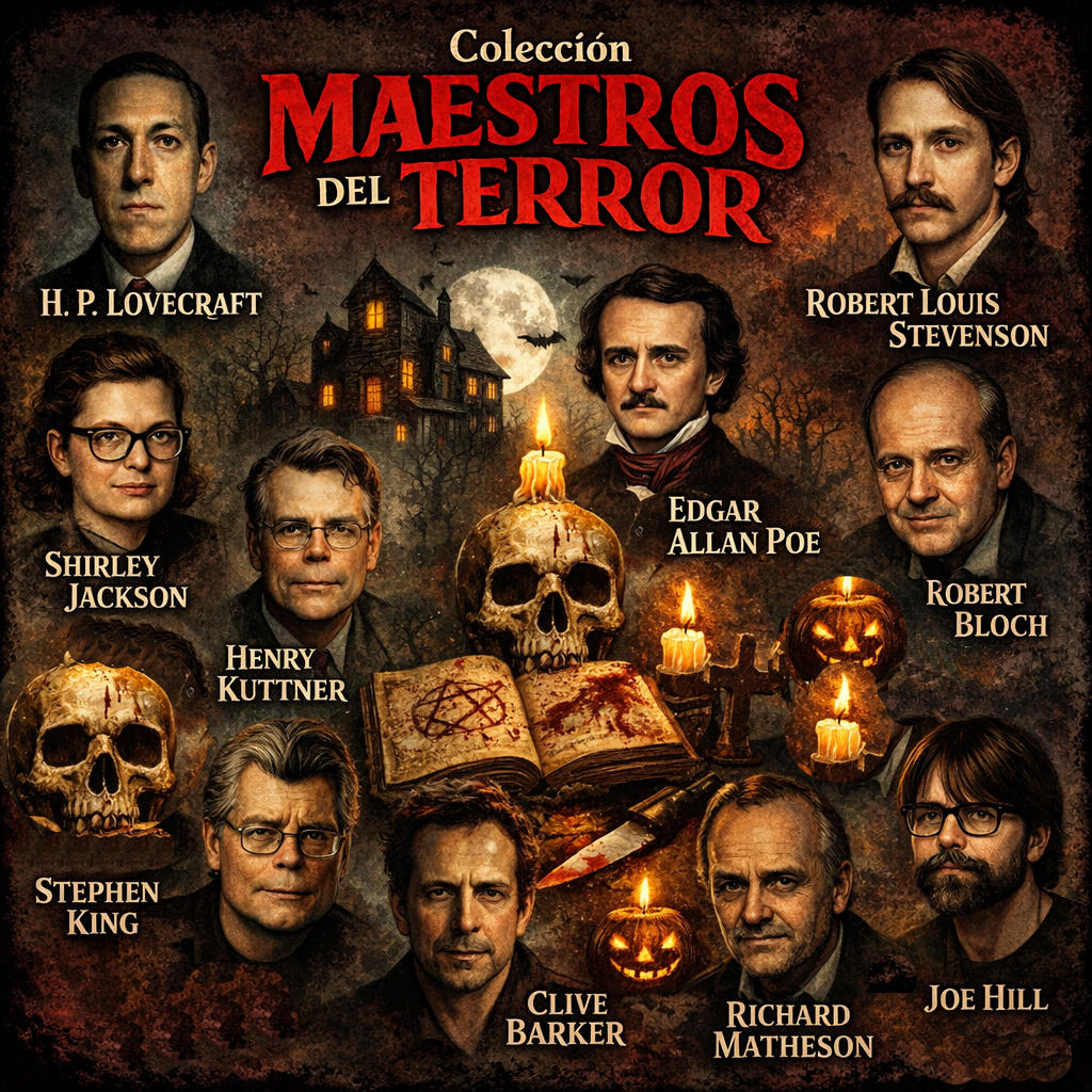 Colección MAESTROS DEL TERROR - ABISMOfm