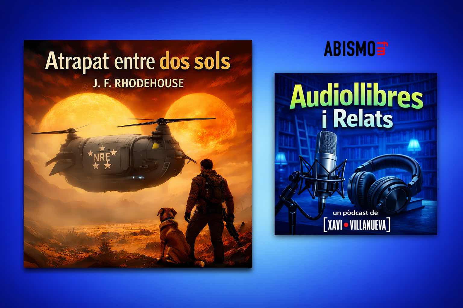 Audiollibres i Relats - Atrapat entre dos sols. J. F. RHODEHOUSE - ABISMOfm