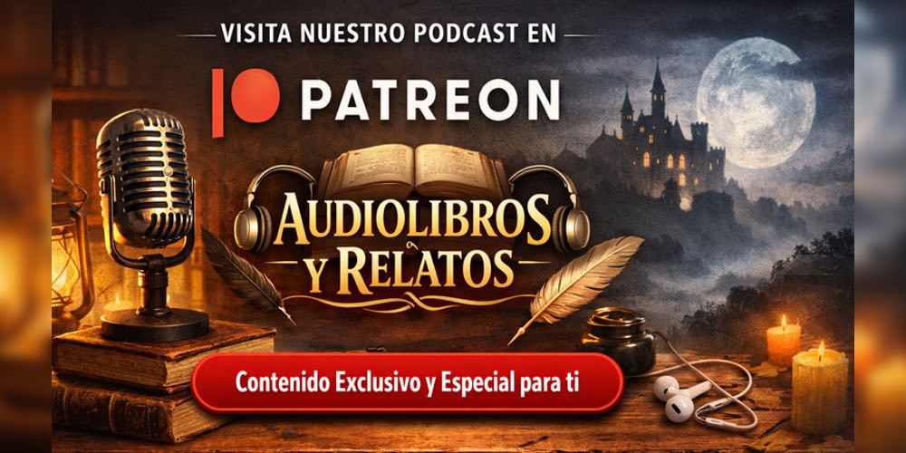 Banner Audiolibros y Relatos PATREON - ABISMOfm