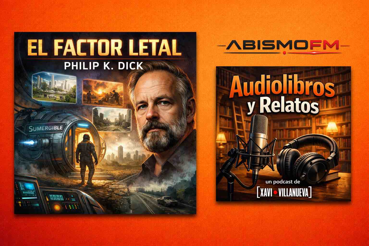 Audiolibros y Relatos - El factor letal. PHILIP K. DICK - ABISMOfm