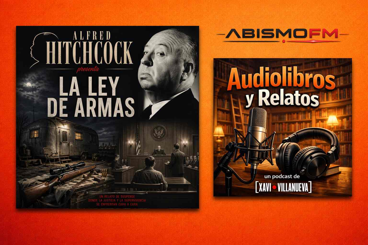 Audiolibros y Relatos - ALFRED HITCHCOCK presenta: La ley de armas - ABISMOfm