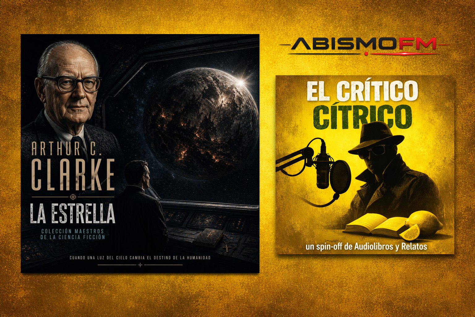 Audiolibros y Relatos - El Crítico Cítrico ARTHUR C CLARKE - ABISMOfm