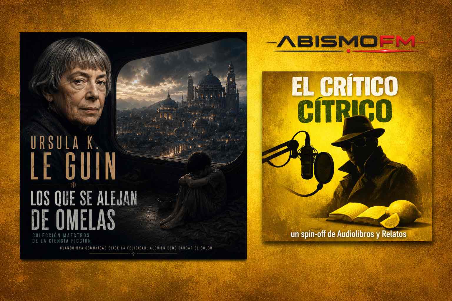 Audiolibros y Relatos - El Crítico Cítrico. URSULA K. LE GUIN - ABISMOfm
